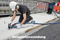 Betonschleifer/ Sanierungsfräse/Putzfräse/Bosch Winkelschleifer Set 1400W-125mm mit Bügel