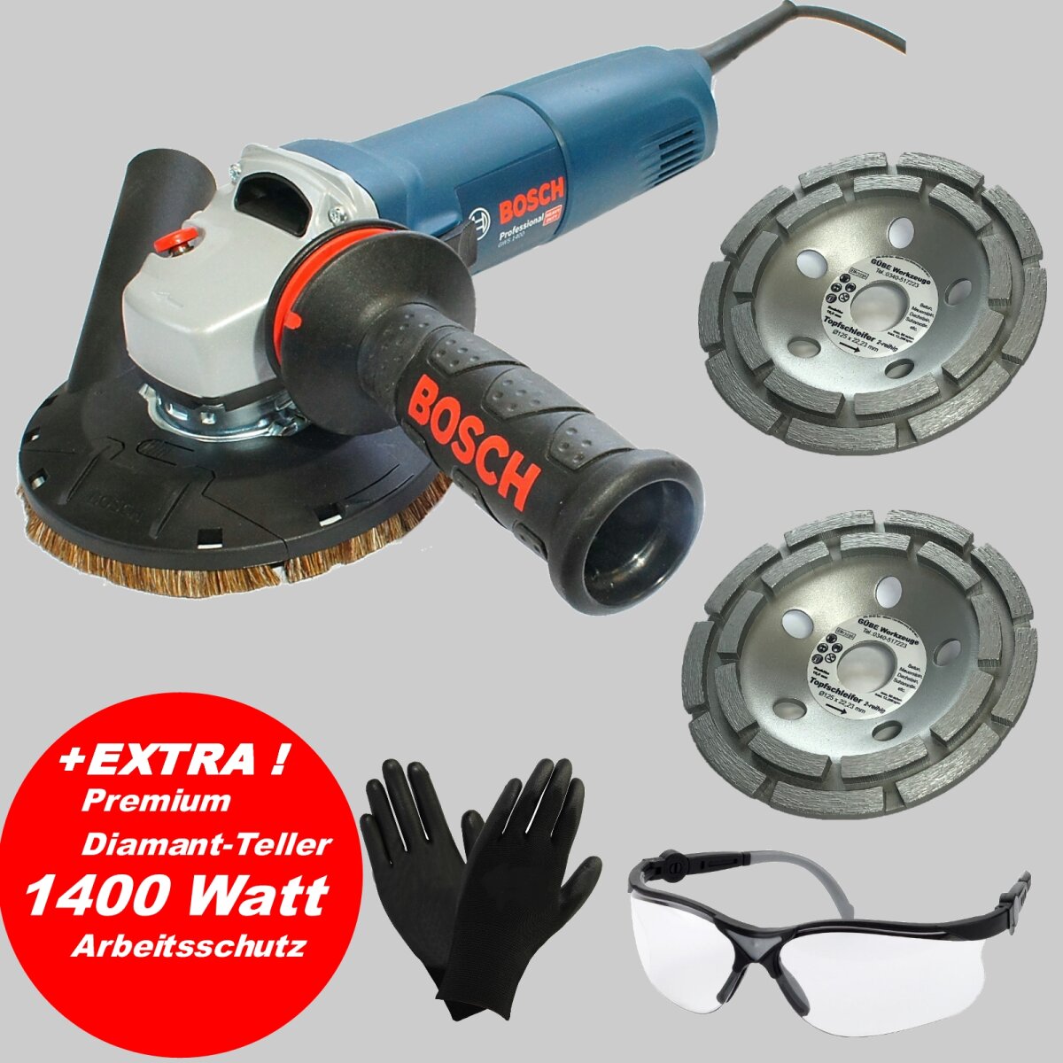Bosch Betonschleifer Aufsatz