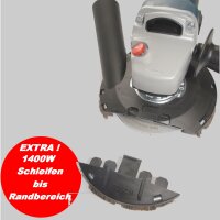 Betonschleifer Sanierungsfräse BOSCH WINKELSCHLEIFER SET 1400Watt /125 mm
