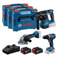 Bosch18VProfiSet(GSR + GBH + GWS + 2xGBA , GAL;3xL;C)