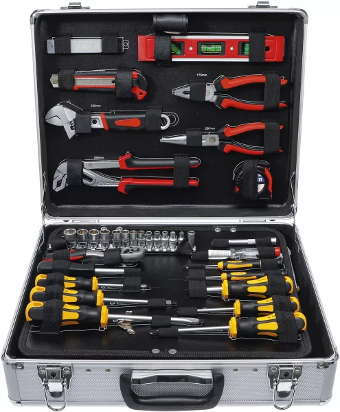 BGS DIY-Werkzeug-Satz im Alukoffer 129-tlg.