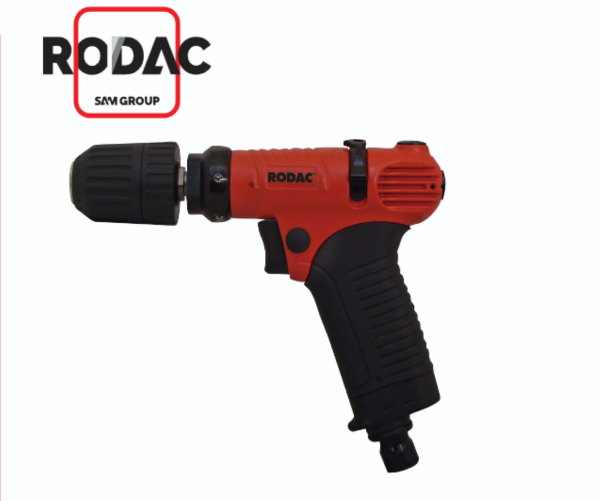 Rodac RC2020A – 10 mm Druckluft-Bohrmaschine mit Schnellspannbohrfutter