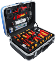 BGS Elektriker-Werkzeugkoffer 118-tlg. VDE Werkzeug Set Koffer 15503