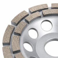 DIAMANT SCHLEIFTELLER / SCHLEIFTOPF 125MM / 19mm...